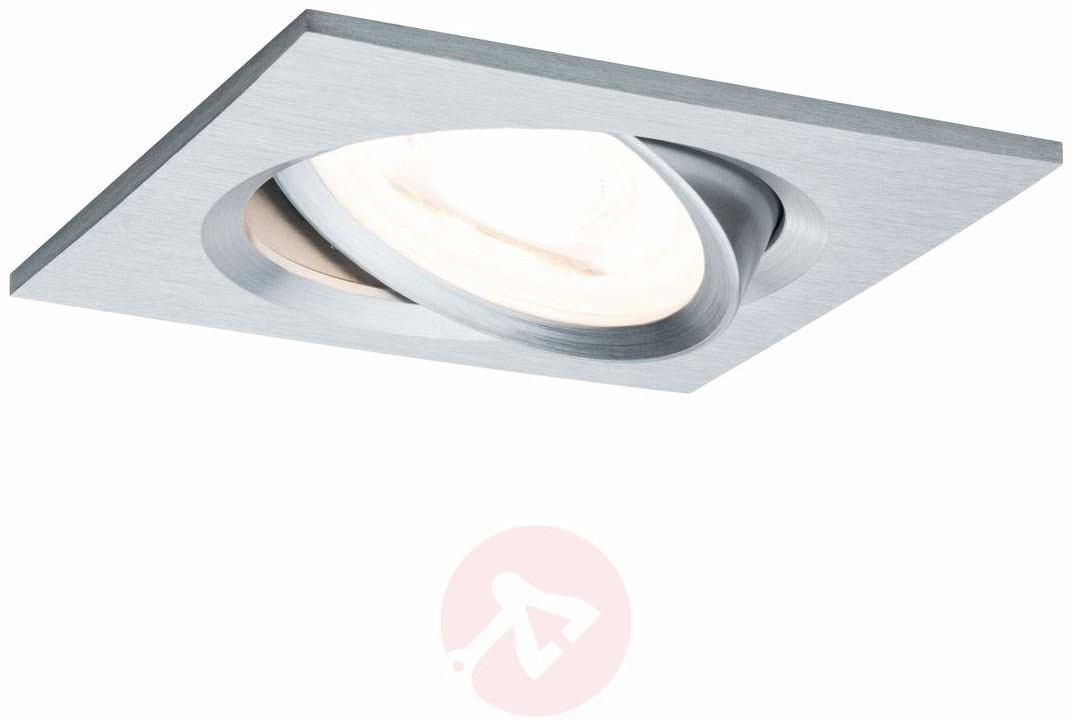 Paulmann spot LED Nova Coin kanciasty, aluminiowy