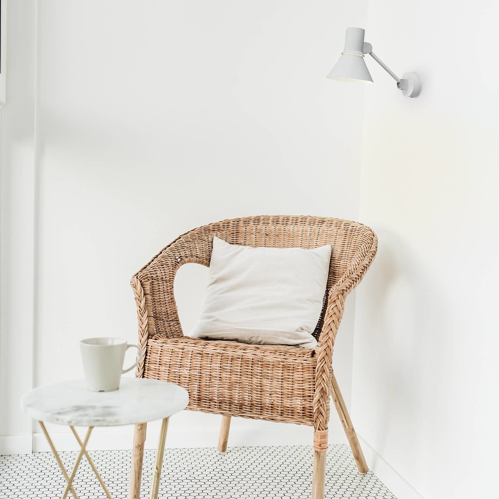 Anglepoise Type 80 W2 kinkiet, szarość mgły