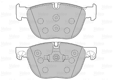 VALEO Zestaw klocków hamulcowych, hamulce tarczowe 301130