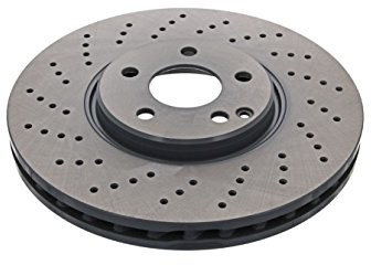 febi bilstein febi Bilstein 44012 tarcza hamulcowa zestawu (z przodu, 2 tarcze hamulcowe) 44012