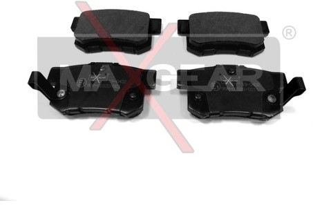 MaxGear Zestaw klocków hamulcowych, hamulce tarczowe 19-0432