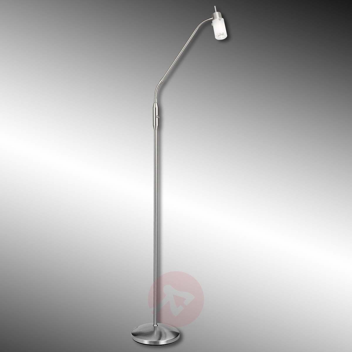 Leuchten Direct Nowoczesna lampa podłogowa stal - Max