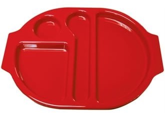 Kristallon Kris tallon miseczki dl126 potrawy kieszeń, czerwony (10 sztuk) DL126
