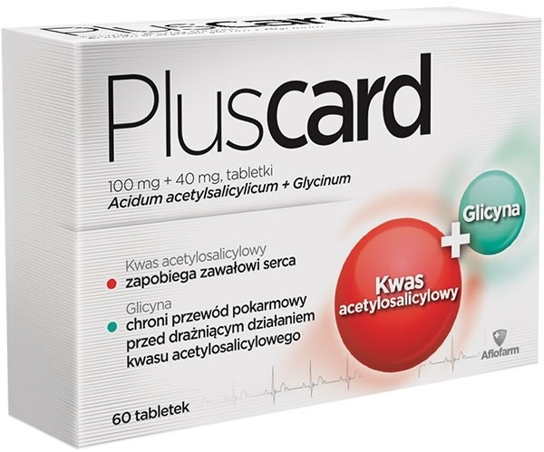 Aflofarm Pluscard 100mg+ 40mg x60 tabletek
