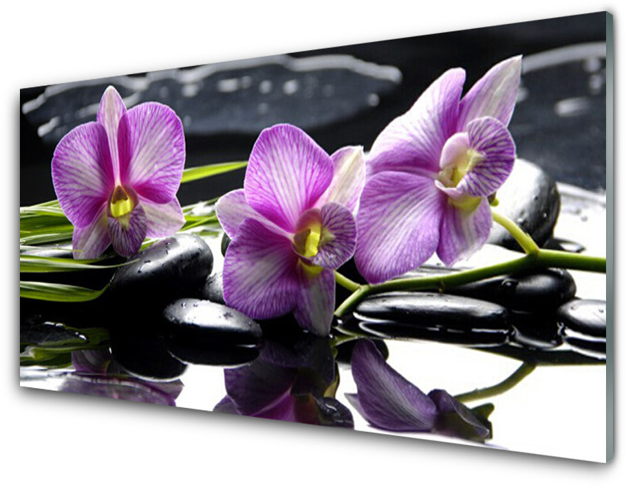 Tulup.pl Panel Kuchenny Kwiat Orchidea Roślina 120x60cm