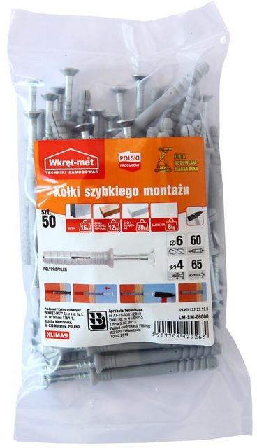 WKRĘT-MET Kołek 6X60MM