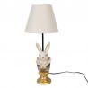 Clayre & Eef Lampa Stołowa Zając C Clayre & Eef 6LMC0056