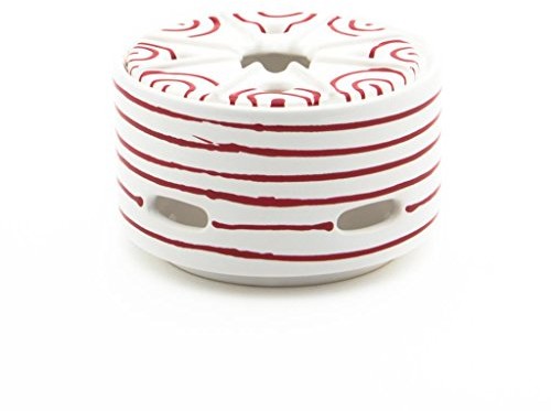 Gmundner Keramik Gmundner ceramika manufaktura 0182titg14 rotgeflammt podgrzewacz, średnica 14 cm