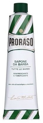 PRORASO Sapone Da Barba odświeżające mydło do golenia z olejkiem eukaliptusowym i mentolem 150ml 55521-uniw