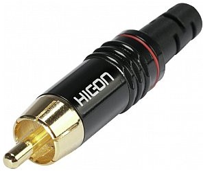 Hicon Wtyk RCA HI-CM06-RED 30204058