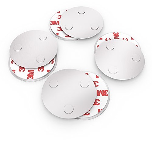conecto Conecto CC50472 uchwyt magnetyczny, uniwersalny do czujnika dymu, 4 pack