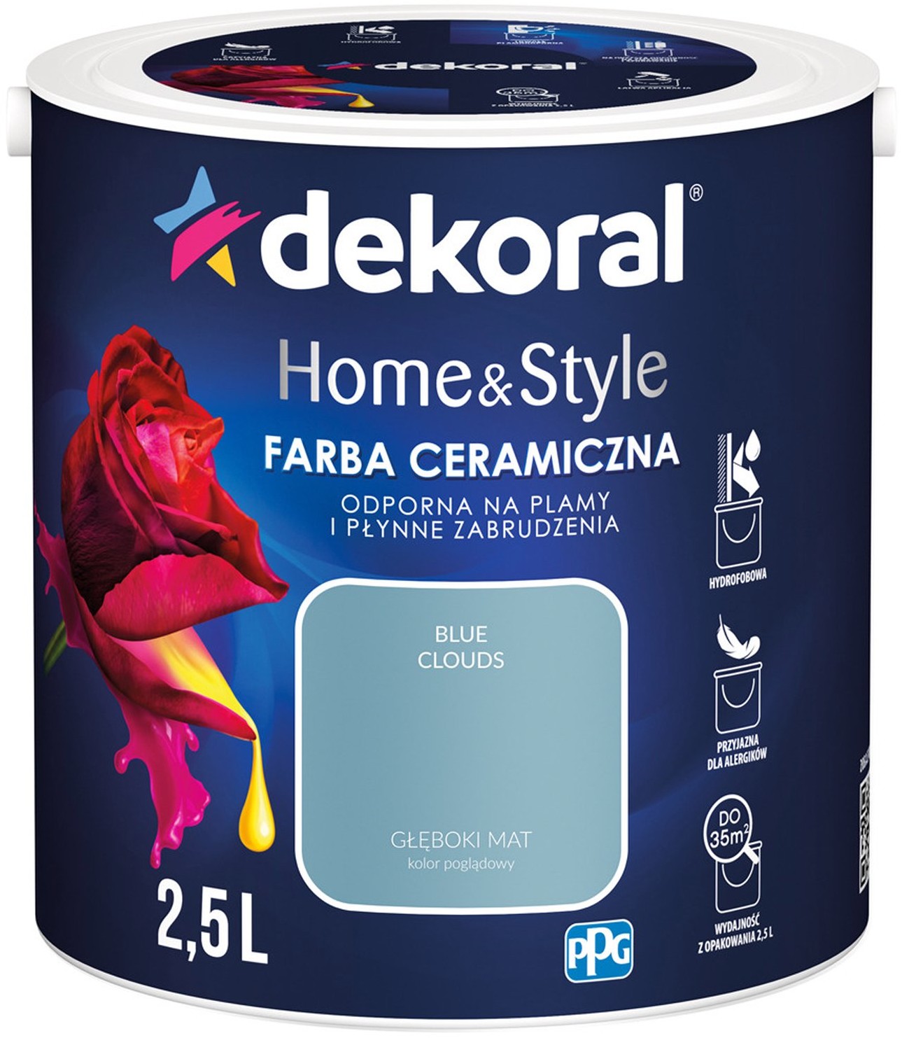 Dekoral Emulsja Home & Style blue clouds 2,5 l