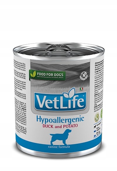 Vet Life Dog Hypoalergenic Duck Potato 300g