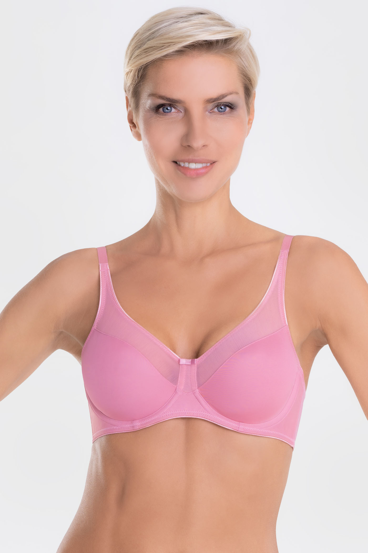 Hunkemöller Biustonosz nieusztywniany Nina Pink