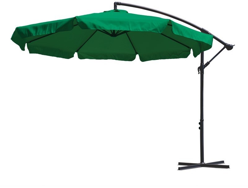 Majowo.pl DYŻY PARASOL OGRODOWY W KOLORZE ZIELONYM CZAPLA KD ZIELONY