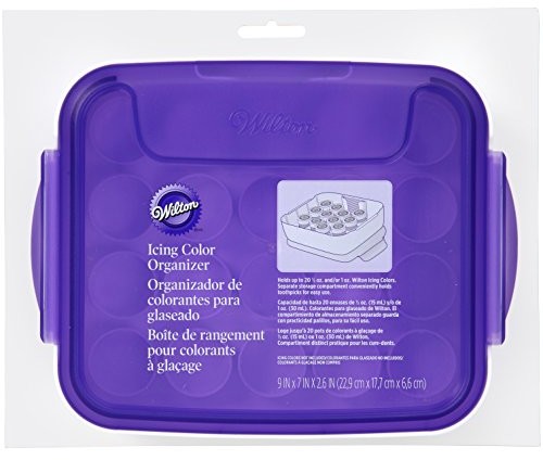 Wilton pojemniki do przechowywania na cukier żeliwa kolorach, z półkami do sortowania 237536