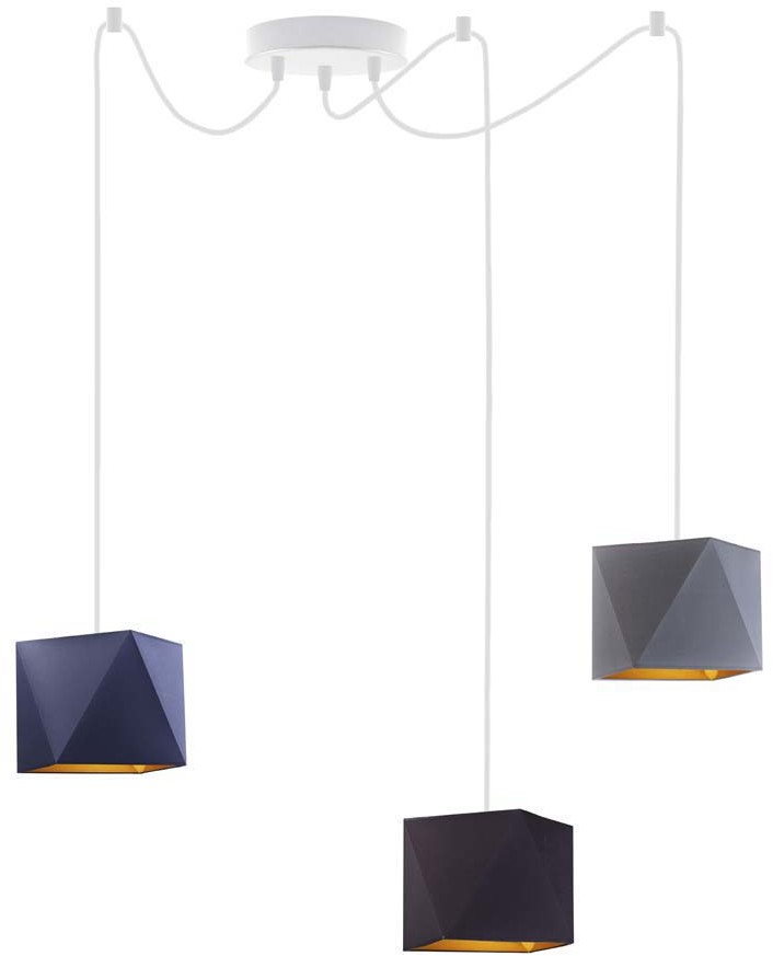 LYSNE Regulowana lampa wisząca KANO GOLD 400041/23 D1