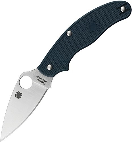 Spyderco c94pdbl UK Penknife, s110 V, Dark Blue FRN C94PDBL