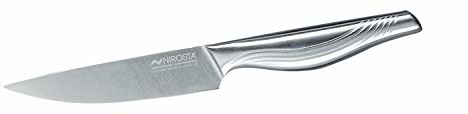 Nirosta Swing nóż kuchenny ze stali nierdzewnej, antypoślizgowy uchwyt, bardzo ostry nóż uniwersalny, uniwersalny nóż z ręcznie ostrzonym ostrzem (długość ostrza: ok. 12 cm), ilość: 1 sztuka.