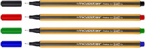 Cienkopis Masster zielony 10szt