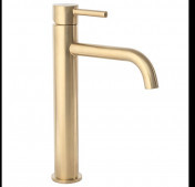 Rea B4526 Lungo L.Gold Matt Bateria umywalkowa wysoka