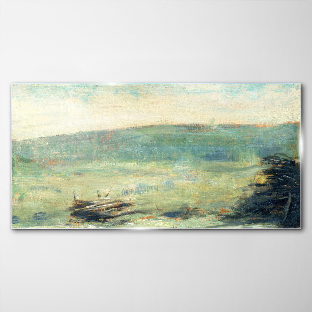 PL Coloray Obraz Szklany Krajobraz w Saint Ouen Seurat 120x60cm