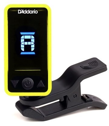 Planet Waves D'Addario PW-CT-17YL Tuner zaćmienie - żółty PW-CT-17YL