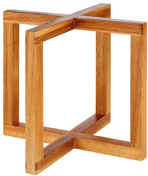 APS Stojak bufetowy | drewniany | 200x200mm | różne kolory 280