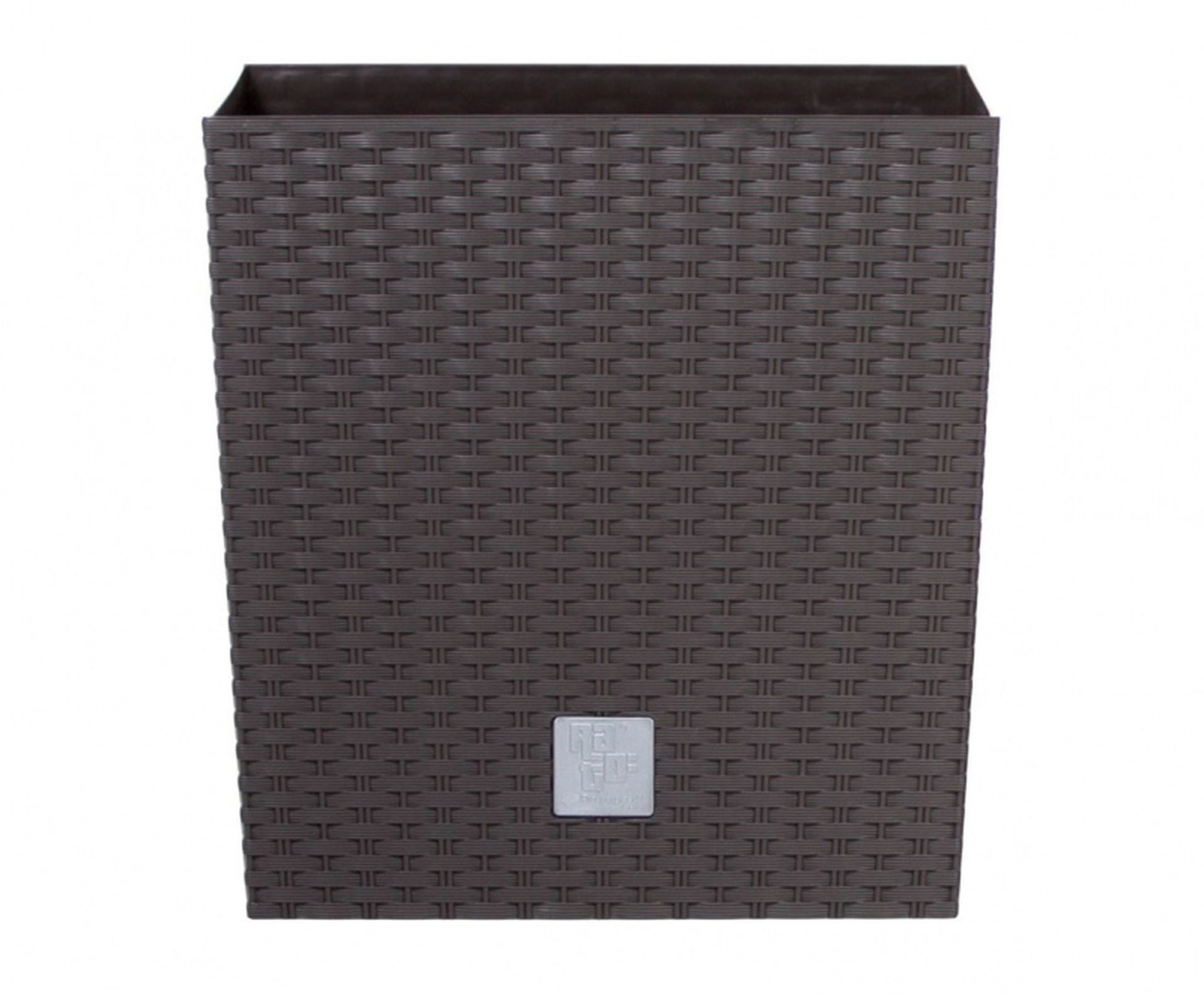 Prosperplast RATO LOW Doniczka 4l ratan umbra DRTS170L