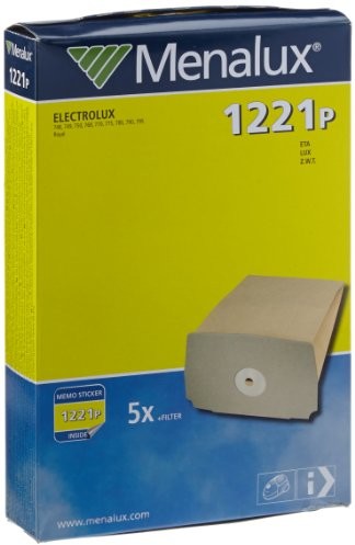 Menalux 1221 P / 5 worków do odkurzacza/papier/Electrolux 750 / Royal 1221 P