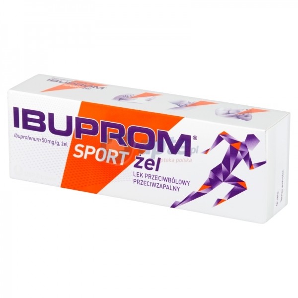 USP Zdrowie Ibuprom Sport 50mg/g żel 100g