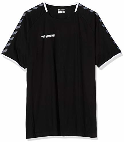 Hummel hmlAUTHENTIC TRAINING TEE t-shirt, czarny/biały, M 205379-2114-M