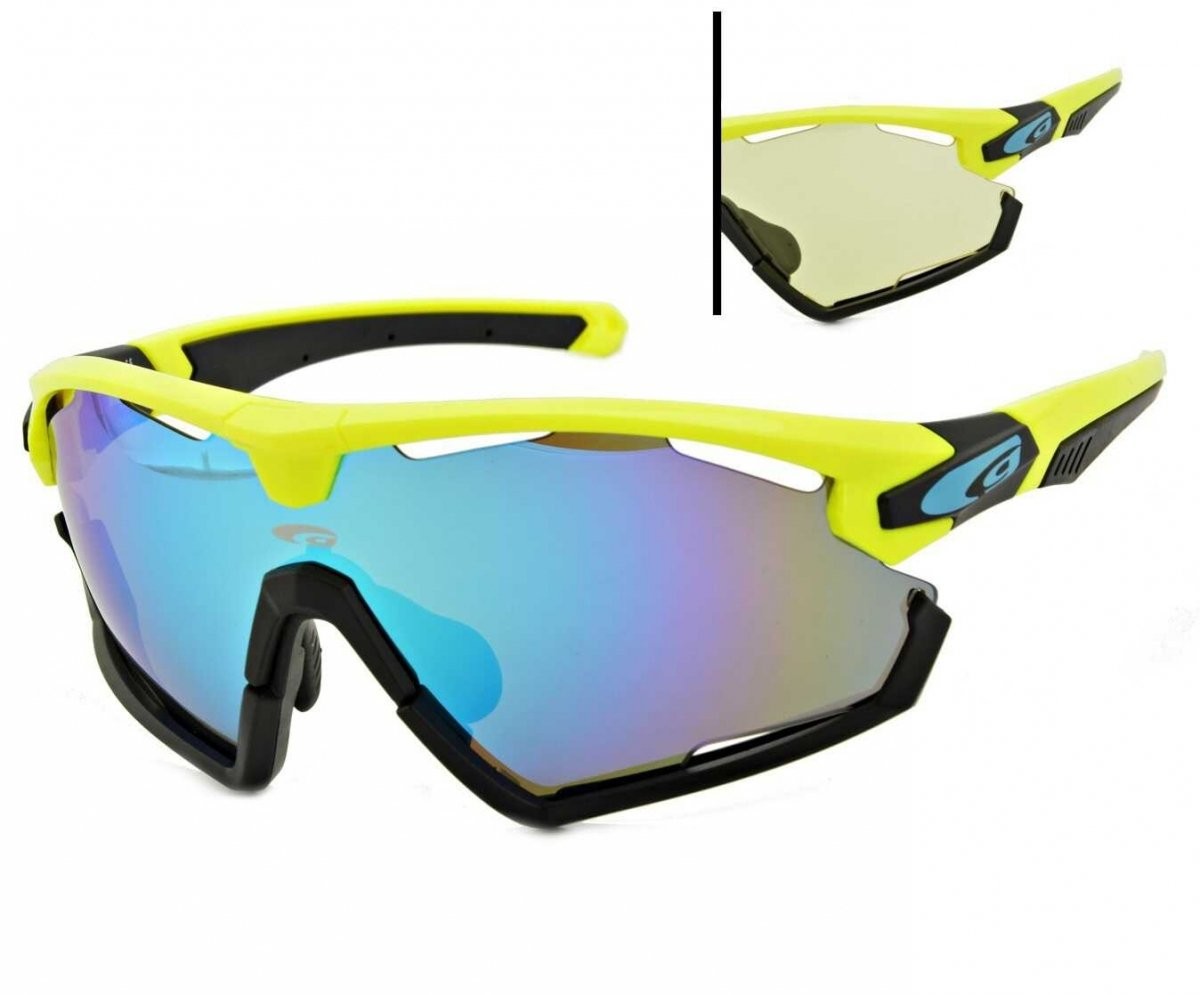 GOGGLE Okulary przeciwsłoneczne Viper E595-2 yellow/black E595-2