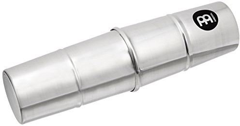 Meinl Percussion meinl Percussion ssh1-M aluminiowe Samba shaker  Single (Medium), 27 cm długości, srebrny SSH1-M