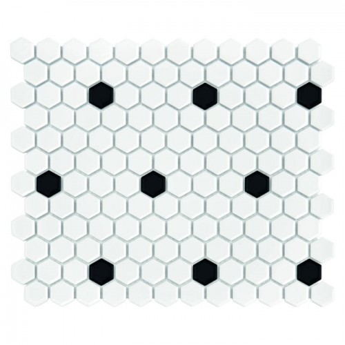 Dunin Mozaika Dunin Hexagonic Mini Hexagon B&W Spot