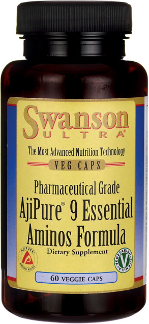 SWANSON AjiPure 9 aminokwasów 60 kaps