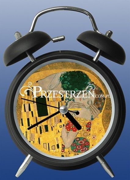 Parastone ZEGAR BUDZIK PARASTONE - POCAŁUNEK - Gustav Klimt CLO01