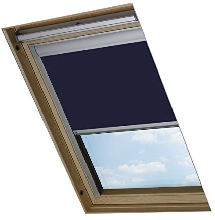 Bloc Skylight Blind , roleta zaciemniająca do okien dachowych Velux-, 102, grantowy, 130x15x7 cm 4(66/118)
