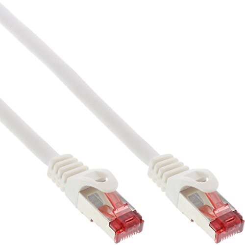 InLine 0,25 m STP/PIMF Cat. 6 0,25 m Biały kabel sieciowy kabel sieciowy-(0,25 m, RJ-45, RJ-45, męski/męski, Cat6, biały) 76422W