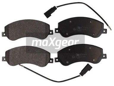 MaxGear Zestaw klocków hamulcowych, hamulce tarczowe 19-0878