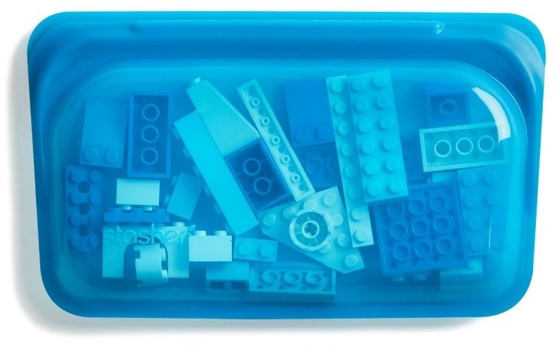 Stasher Wielorazowa torebka na przekąski Stasher Snack Bag - blueberry STMK24