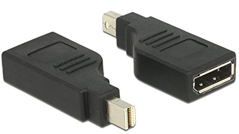 Delock Mini DP > DisplayPort Adapter DP ST/BU 4 K 90 SW 65626