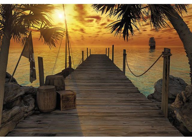 Fototapeta TREASURE ISLAND 254 x 368 cm