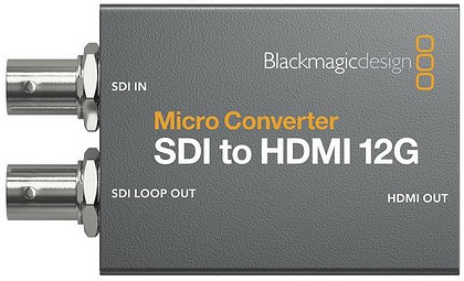 blackmagic Blackmagic Micro Converter SDI do HDMI 12G bez zasilacza)