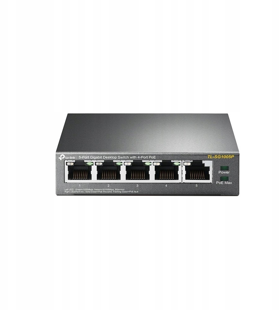 Przełącznik SG1005P 5 x Ge (4 x PoE)
