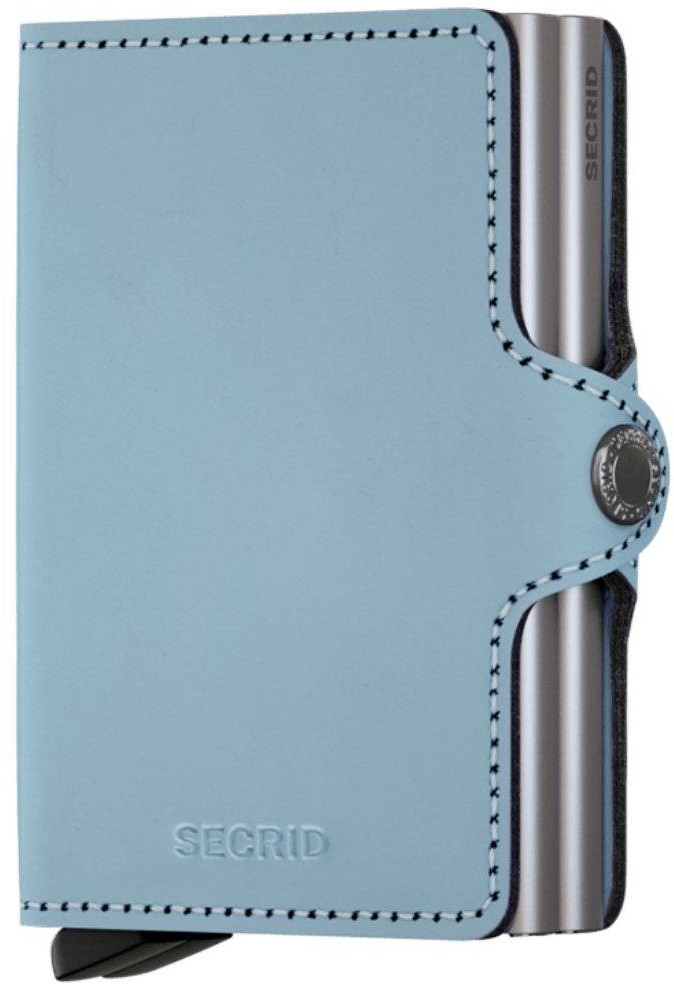 Secrid Portfel kieszonkowy RFID Twinwallet Secrid Matte - matte blue silver TM-Blue Silver