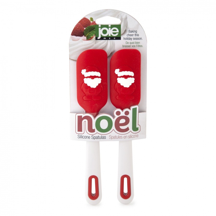 MSC silikonowe szpatułki 2 szt. 19 cm Święty Mikołaj MS-99111