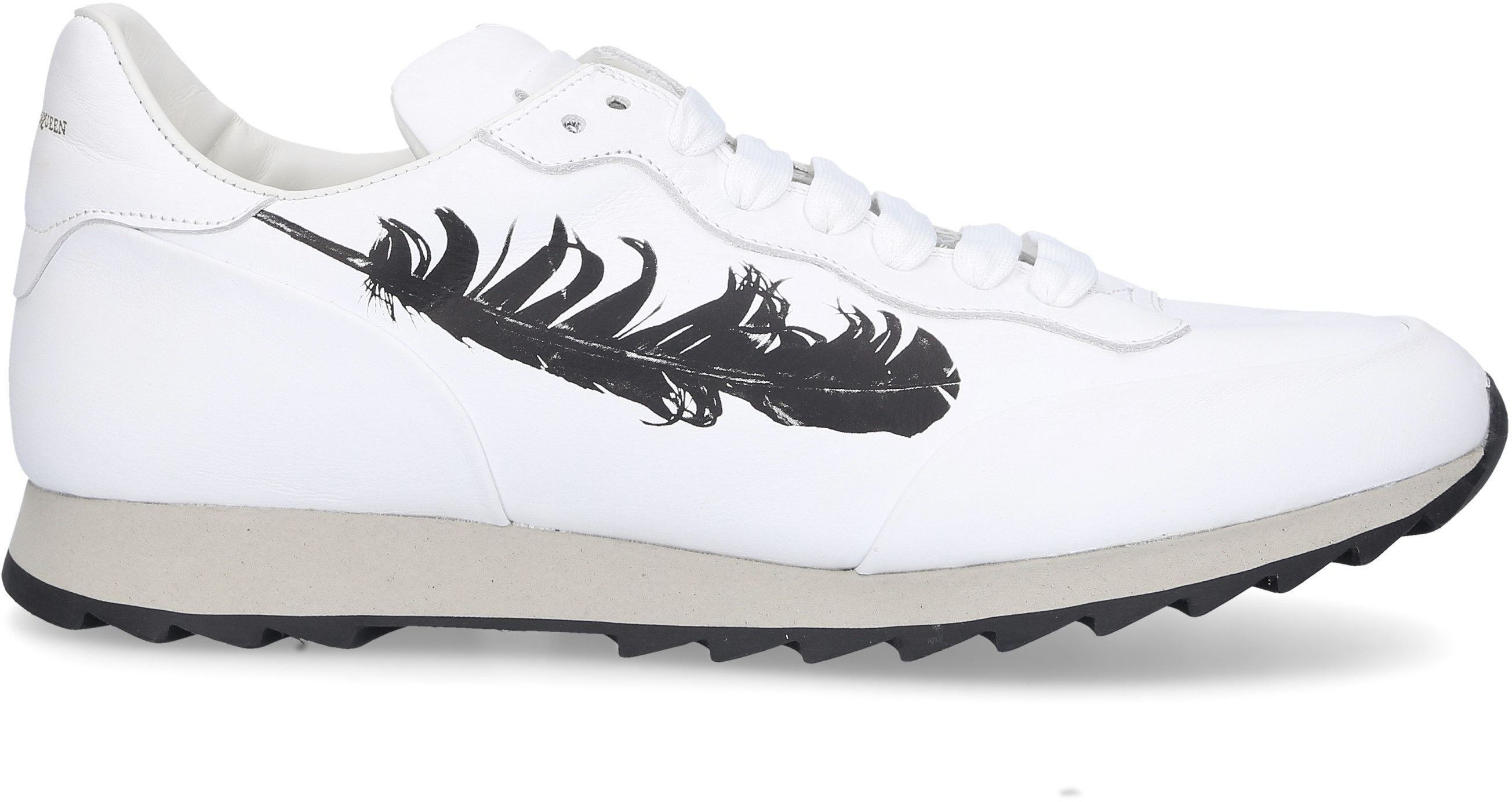 Alexander McQueen Alexander McQueen Trampki niskie FEATHER skóra cielęca