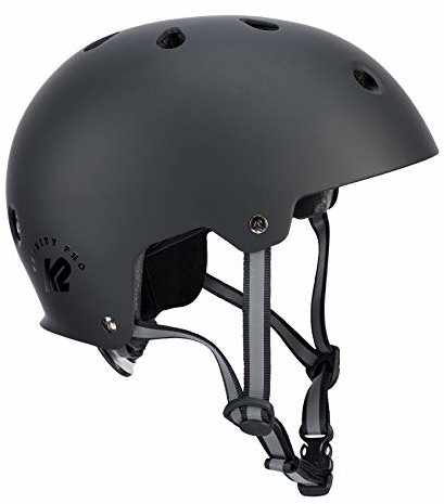 K2 Damski męski kask łyżworolkowy VARSITY PRO - czarny - S (48-54 cm) - 30D4111.1.S 30D4111.1.1.S