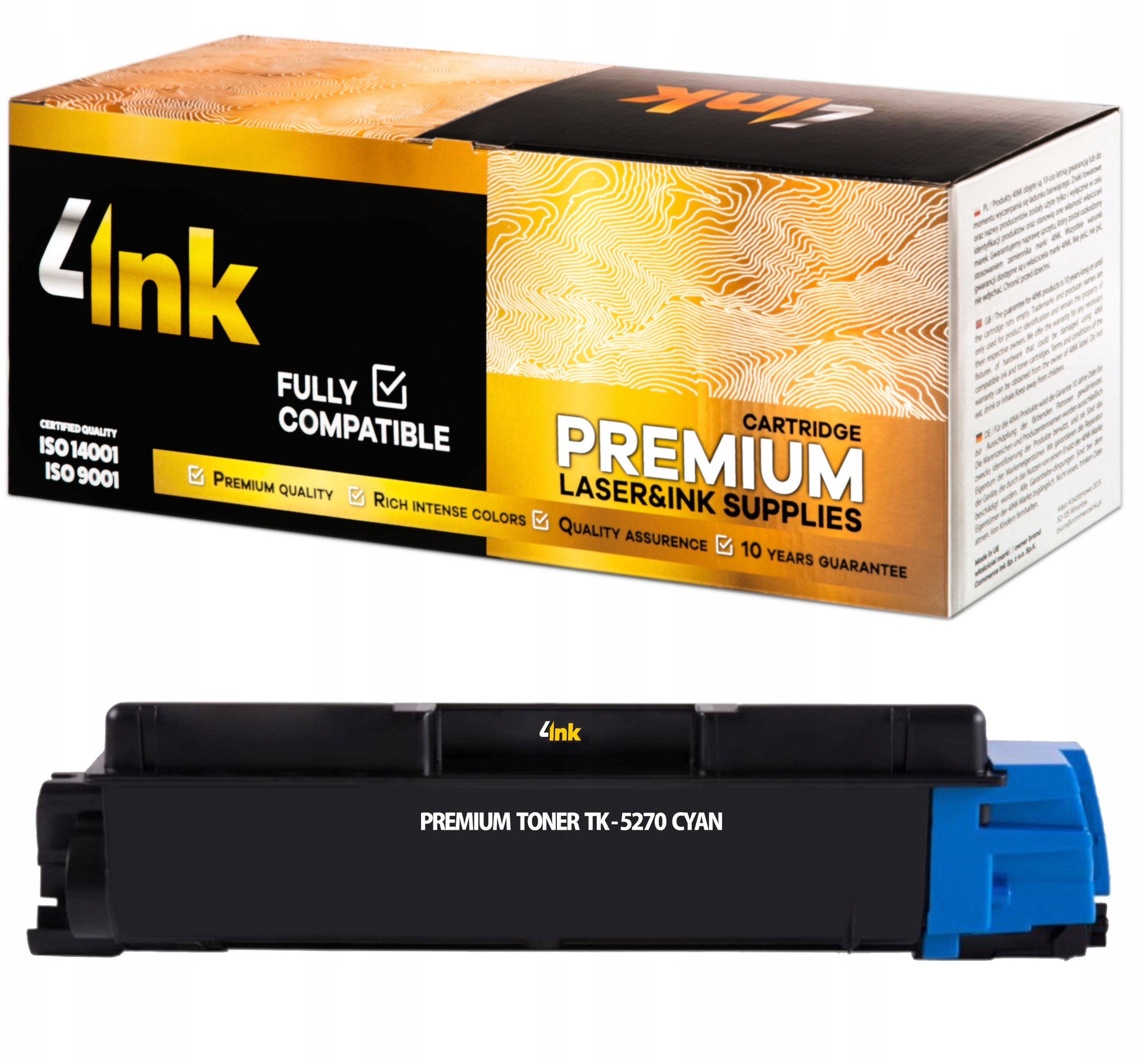 Toner 4INK Do Kyocera TK-5270 M6230 M6630 P6230
